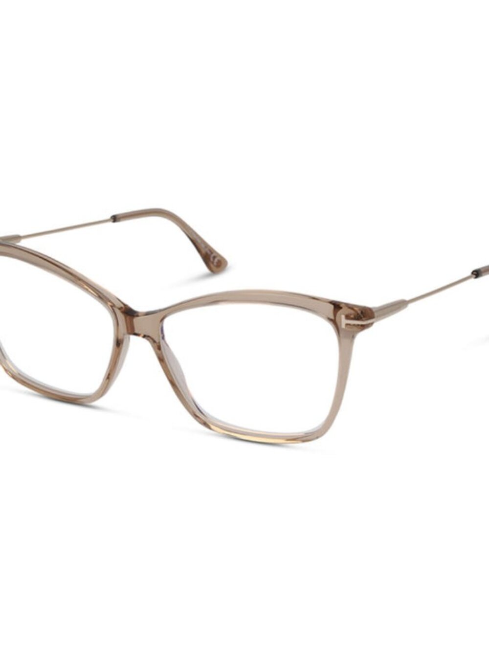 Tom Ford FT5687-B 045 Brown Blue Light Glasses 56 - Picture 3 of 6